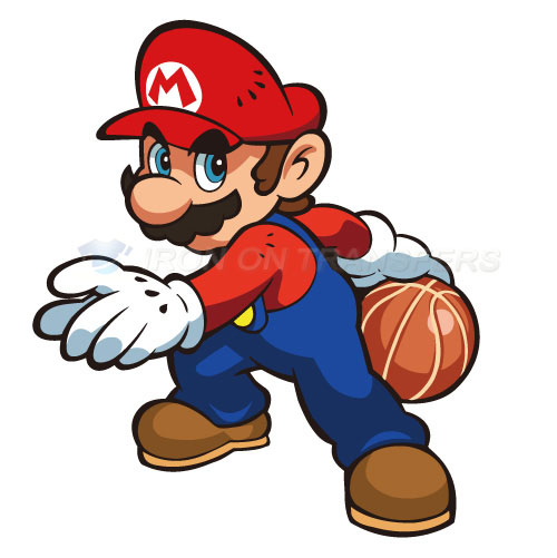 Mario Iron-on Stickers (Heat Transfers)NO.1362